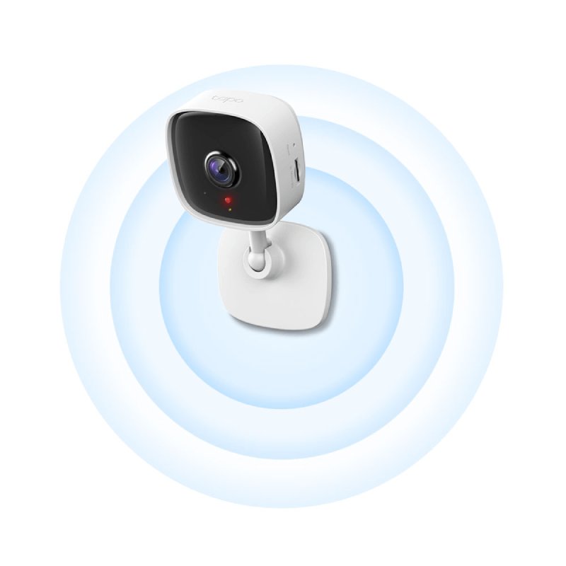 Câmera De Monitoramento Tp-link Wi-fi Full Hd Tapo C100 Branco