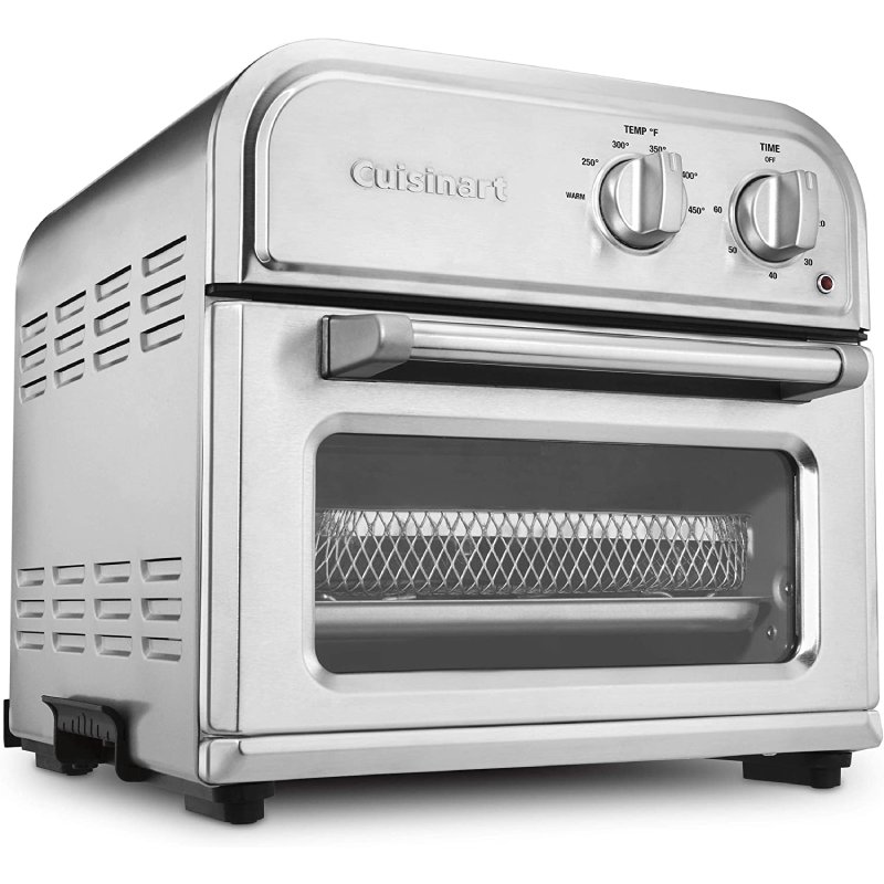 Fritadeira Air Fryer Cuisinart Compacta Afr-25 1800w 127v Inox