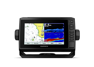 GPS Echomap Plus Garmin Tela de 7 Wi-Fi Integrado Mapa de Base Mundial Pré-Carregado