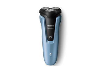 Barbeador Philips Series 1000 Bivolt Azul e Preto Seco ou Molhado