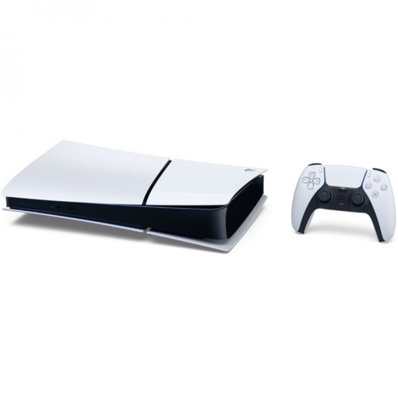 Console Sony Playstation 5 Slim Digital 1tb Ssd 1 Controle Branco E Preto Cfi-2014b01x