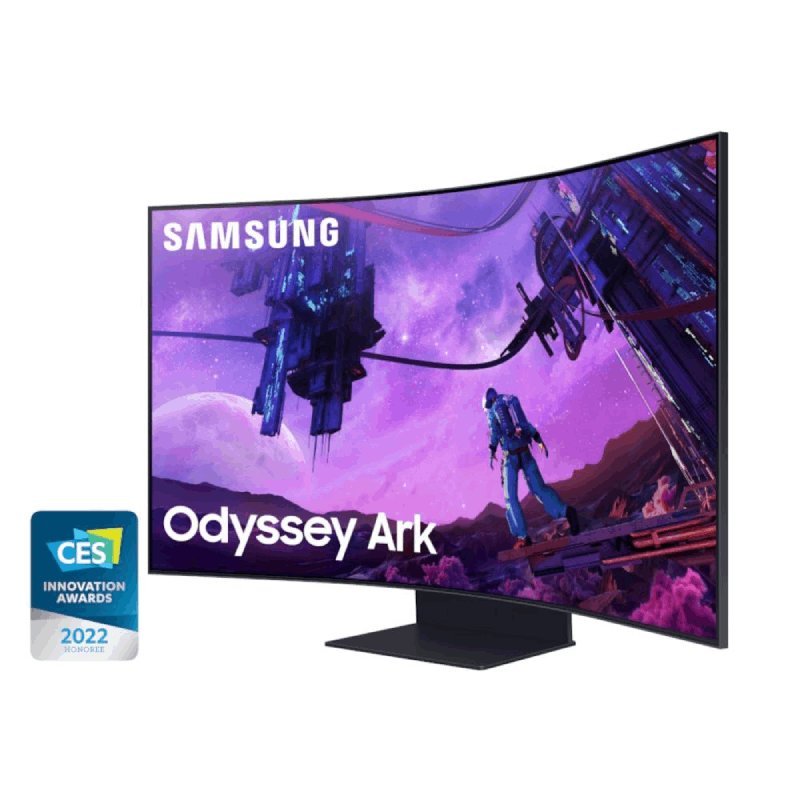 Monitor Gamer Curvo Samsung Odyssey Ark 55" 4k Led Ls55bg970nlxzd 165hz 1ms