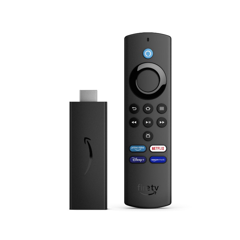 Fire Tv Stick Lite 2ª Geração Amazon Preto Streaming Em Full Hd Com Controle Remoto Por Voz Com Alexa.