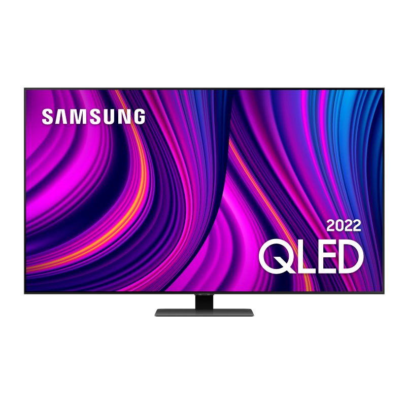 Smart Tv Samsung 50" Qled 4k 50q80b 2022 Processador Com Ia Tela Sem