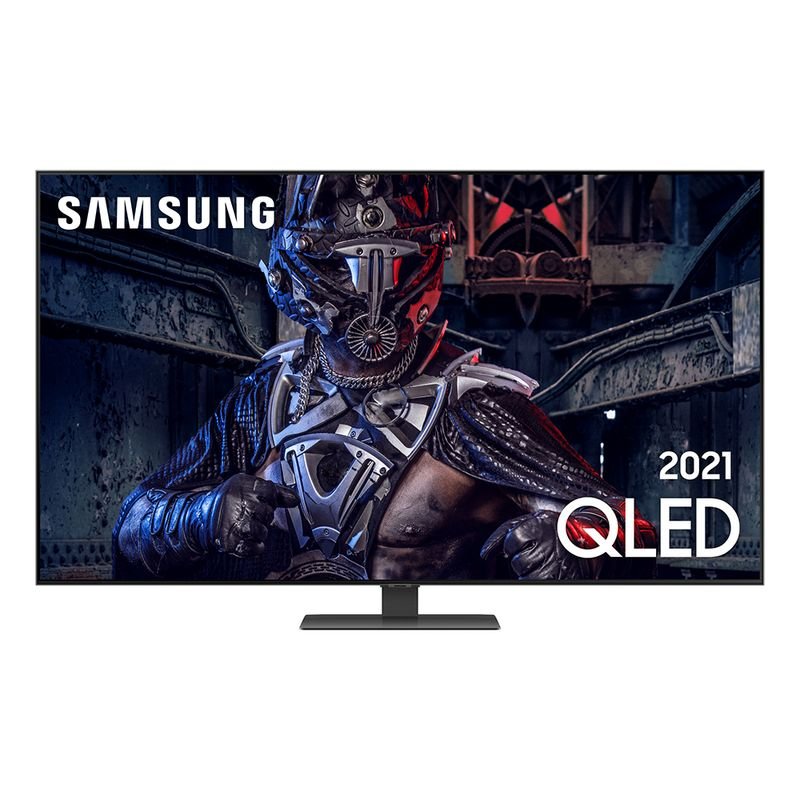 Smart Tv Samsung 50" Qled 4k 50q80a Modo Game Processador Ia Som Em M