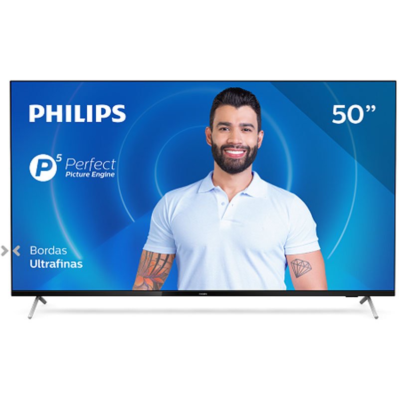 Smart Tv Philips 50" Uhd 4k 50pug7625/78