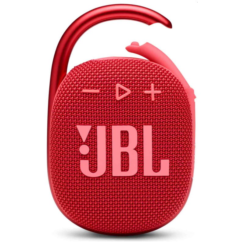 Caixa De Som Jbl Jblclip4red Com Bluetooth E à Prova D'água Vermelho