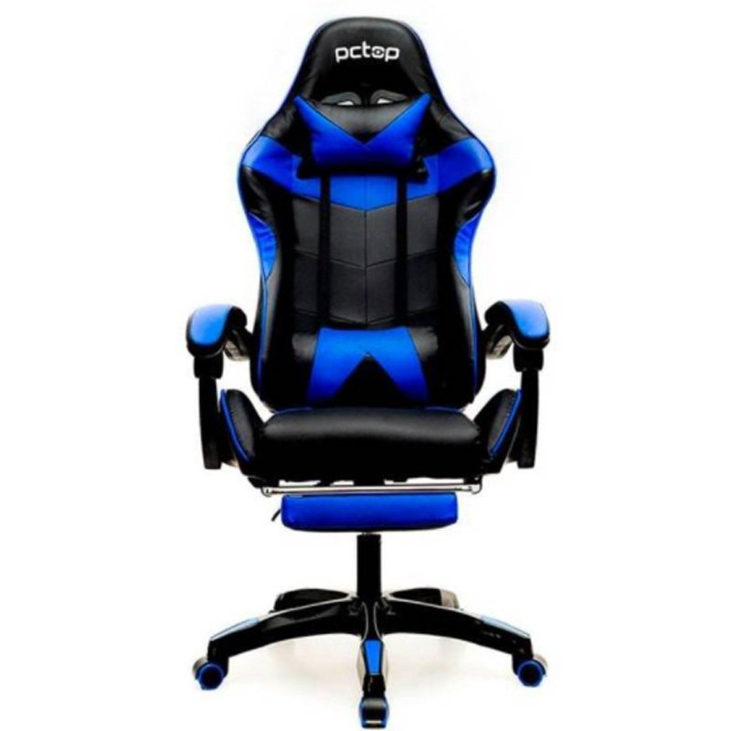 Cadeira Gamer 1022 Pctop - Azul/preto