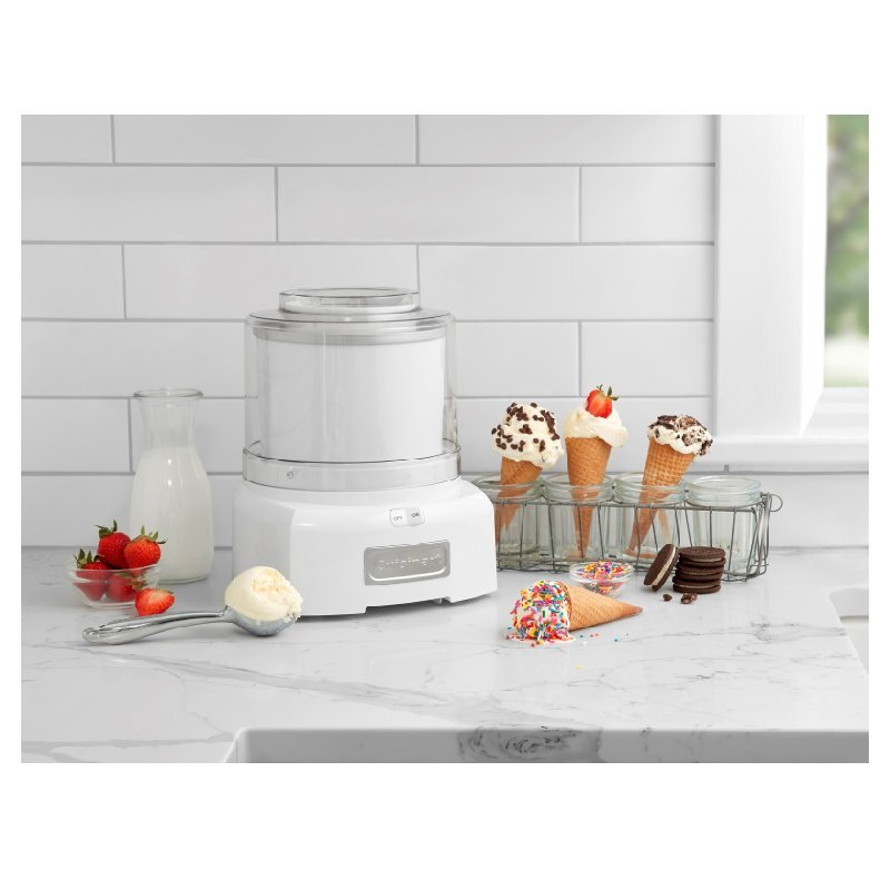 Máquina De Sorvete Cuisinart Frozen Yogurt Ice21br 45w 110v Branco