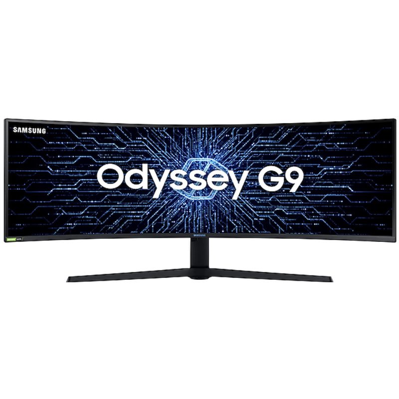 Monitor Gamer Curvo Samsung Odyssey 49" Dqhd Série G9 Hdmi, Display Port, G-sync, Freesync Premium Pro, Lc49g95tsslxzd 240hz 1ms