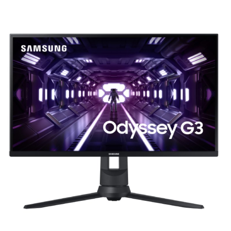 Monitor Gamer Samsung Odyssey 24" Fhd Hdmi, Dp, Vga, Freesync, Lf24g35tfwlxzd 144hz 1ms