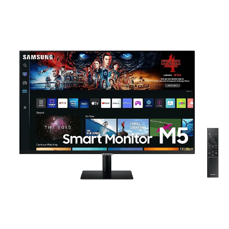 Smart Monitor Samsung M5 27" Tizen, Hdmi 1.4, Ls27bm500elxzd 60hz 4ms