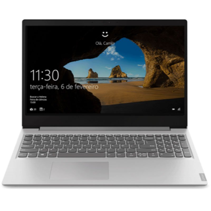 Notebook Lenovo 15.6" Ideapad 82dj0002br S145 15iil Intel Core I3 4g 1tb Windows 10 Prata
