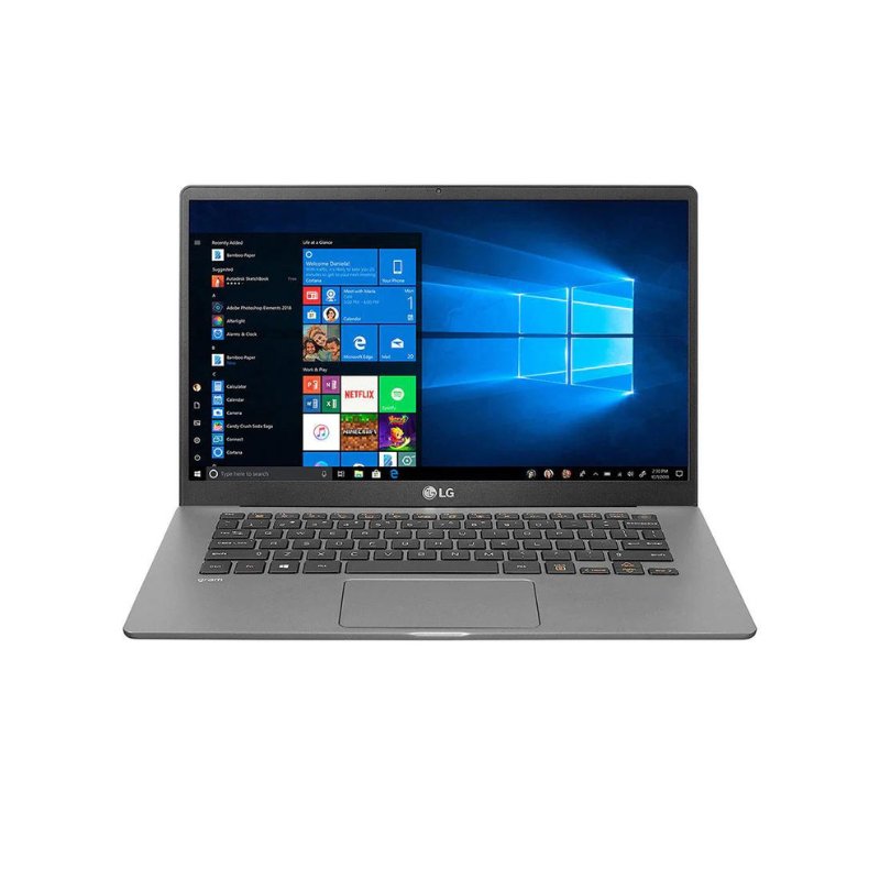 Notebook Lg Gram 14z90n Intel Core I5 256 Gb Windows 10 Home - Titânio