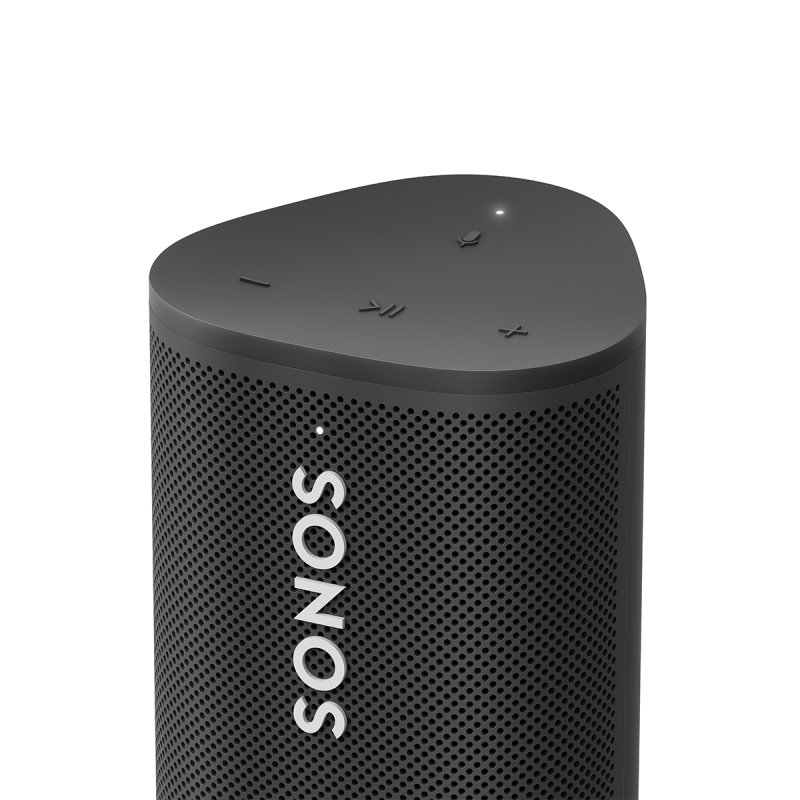 Caixa De Som Portátil Sonos Roam Roam1us1blk Bluetooth Wi-fi Preto