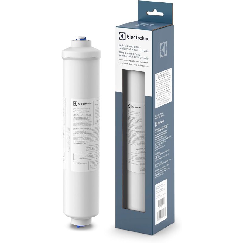 Refil Filtro Externo Electrolux Para Refrigeradores Side By Side Ss9, Ss7, Sh7 E Is 41077177