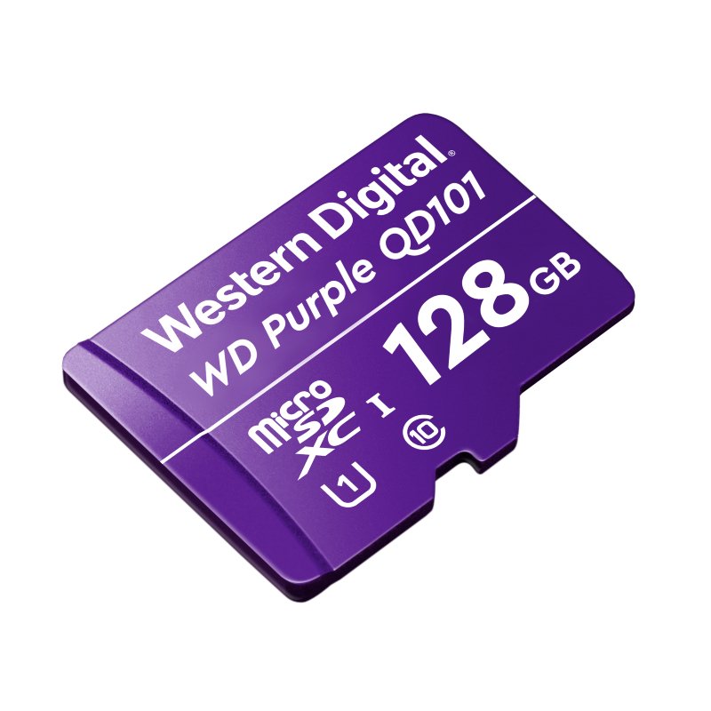 Cartão De Memória Intelbras Micro Sd 128gb/64tbw Wd Purple 4600164