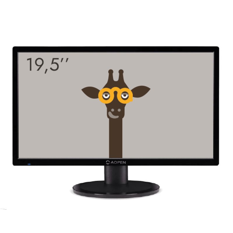 Monitor Aopen By Acer 19,5" Led Hd 20ch1qbi 60 Hz 5ms