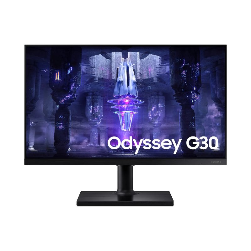 Monitor Gamer Samsung Odyssey G30, 24 Full Hd, 144hz, 1ms, Freesync Premium, Hdmi/displayport, Ajuste De Altura, Preto Ls24bg300elmzd