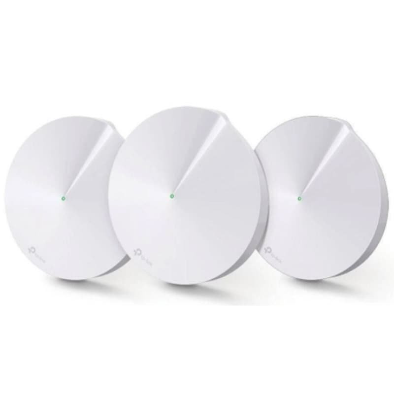 Roteador Tp Link Deco M5 3 Pack Branco Sistema Wi-fi Em Toda A Casa