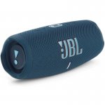 Caixa de som JBL Charge 5 Azul portátil à prova d'água com Powerbank