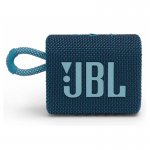 Caixa de Som Bluetooth JBL GO3 IPX7 a Prova de Água Autonomia de 5 Horas Azul