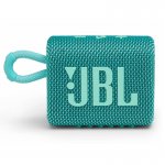 Caixa de Som JBL GO 3 com Bluetooth e à Prova d'água Verde Azulado