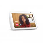 Novo Echo Show 8 (2ª geração, versão 2021) Branca | Smart Display HD de 8 com Alexa e câmera de 13 