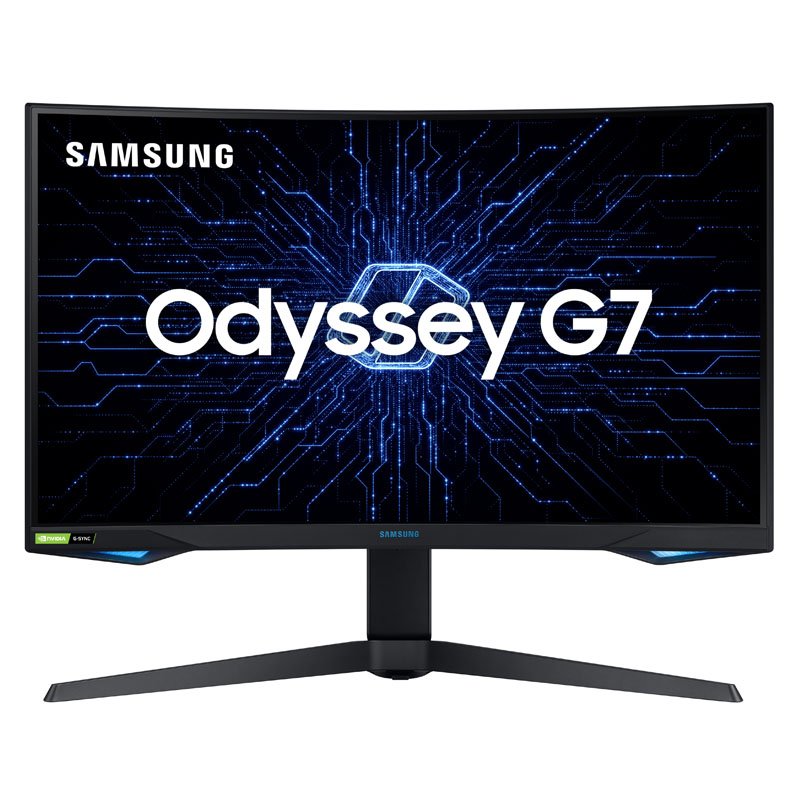 Monitor Gamer Curvo Samsung Odyssey 27 WQHD Série G7 240Hz 1ms