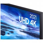 Smart TV Samsung 55 UHD 4K 55AU7700 Processador Crystal 4K Tela sem limites Visual Livre de Cabos Alexa built in Controle Único