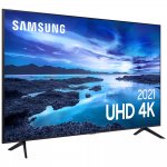 Smart TV Samsung 60 UHD 4K 60AU7700 Processador Crystal 4K Tela sem limites Visual Livre de Cabos Alexa built in Controle Único
