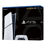 Console Sony PlayStation 5 Slim Digital 1TB SSD 1 Controle Branco e Preto CFI-2014B01X