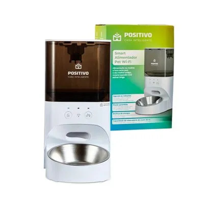Smart Alimentador Pet Positivo Wi-Fi 11200604