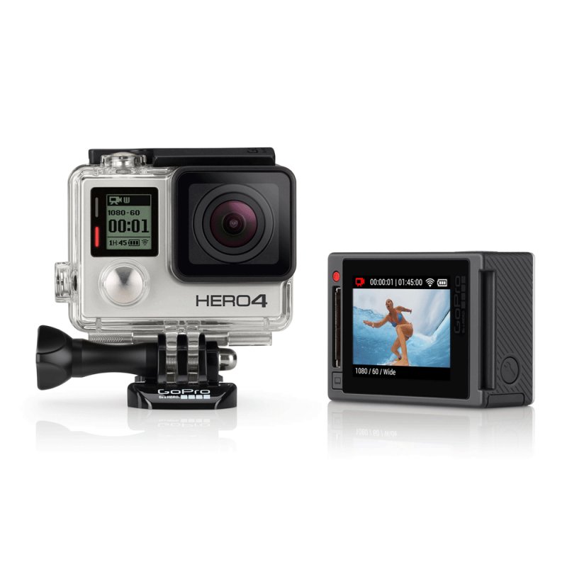 Câmera Digital Gopro Hero4 Silver Edition Adventure Prata 12.0mp - Chdhy-401