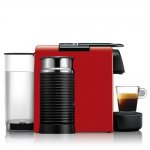 Máquina de Café Nespresso Essenza Mini Vermelha com Aeroccino 3 127V