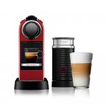 Máquina de Café Nespresso CitiZ Vermelho Cereja com Aeroccino 3 127V