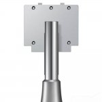 Suporte Pedestal Samsung Gravity Stand Prata Giratório para Sustentação TVs QLED Q8C e Q7F 55 e 65