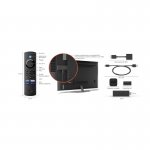 Fire TV Stick Lite 2ª Geração Amazon Preto Streaming em Full HD com Controle Remoto por Voz com Alexa.