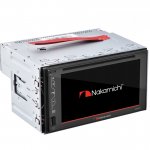 Multimídia Receiver Nakamichi 6,2NM-NA3020/NC5L Bluetooth WVGA USB Câmera de Ré 50W