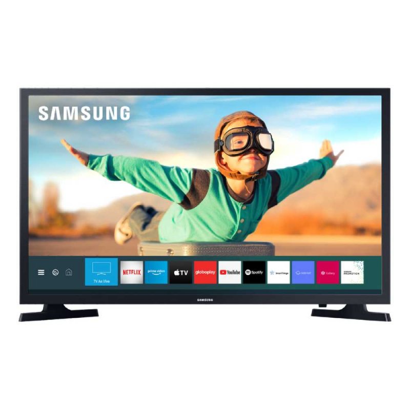 Smart TV 32 HD Samsung UN32T4300AGXZD Preto