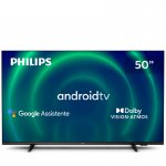 Smart TV Philips 50 4K UHD LED 50PUG7406/78 Dolby Vision e Dolby Atmos Tecnologia Inteligente Android