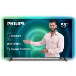 Smart TV 55 UHD 4K Philips Ambilight 55PUG7906/78 Cinza
