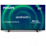 Smart TV Philips 55" 4K UHD LED 55PUG7406/78 Dolby Vision e Dolby Atmos Tecnologia Inteligente Android