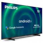 Smart TV Philips 70 4K UHD LED 70PUG7406/78 Dolby Vision e Dolby Atmos e Tecnologia Inteligência Android