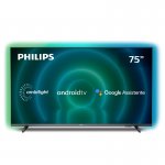 Smart TV Philips 75 Ambilight 4K UHD LED 75PUG7906/78 Dolby Atmos