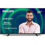Smart TV 55 UHD LED 4K Philips 55PUG7406/78 Preto