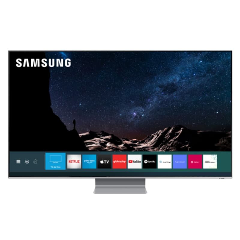 Smart TV Samsung 82 QLED 8K Q800T Processador com IA Design sem Limites Alexa built in Som em Movimento Modo Ambiente 3.0