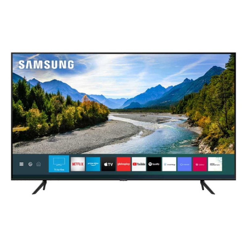 Smart TV Samsung 50" QLED Q60T Borda Ultrafina Design com Cabos Escondidos