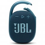Caixa de Som Portátil Bluetooth JBL CLIP 4 Azul A Prova D'agua