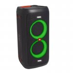 Caixa de som Portátil JBL PartyBox 100 Bluetooth com Luzes Até 12 horas bateria Preto